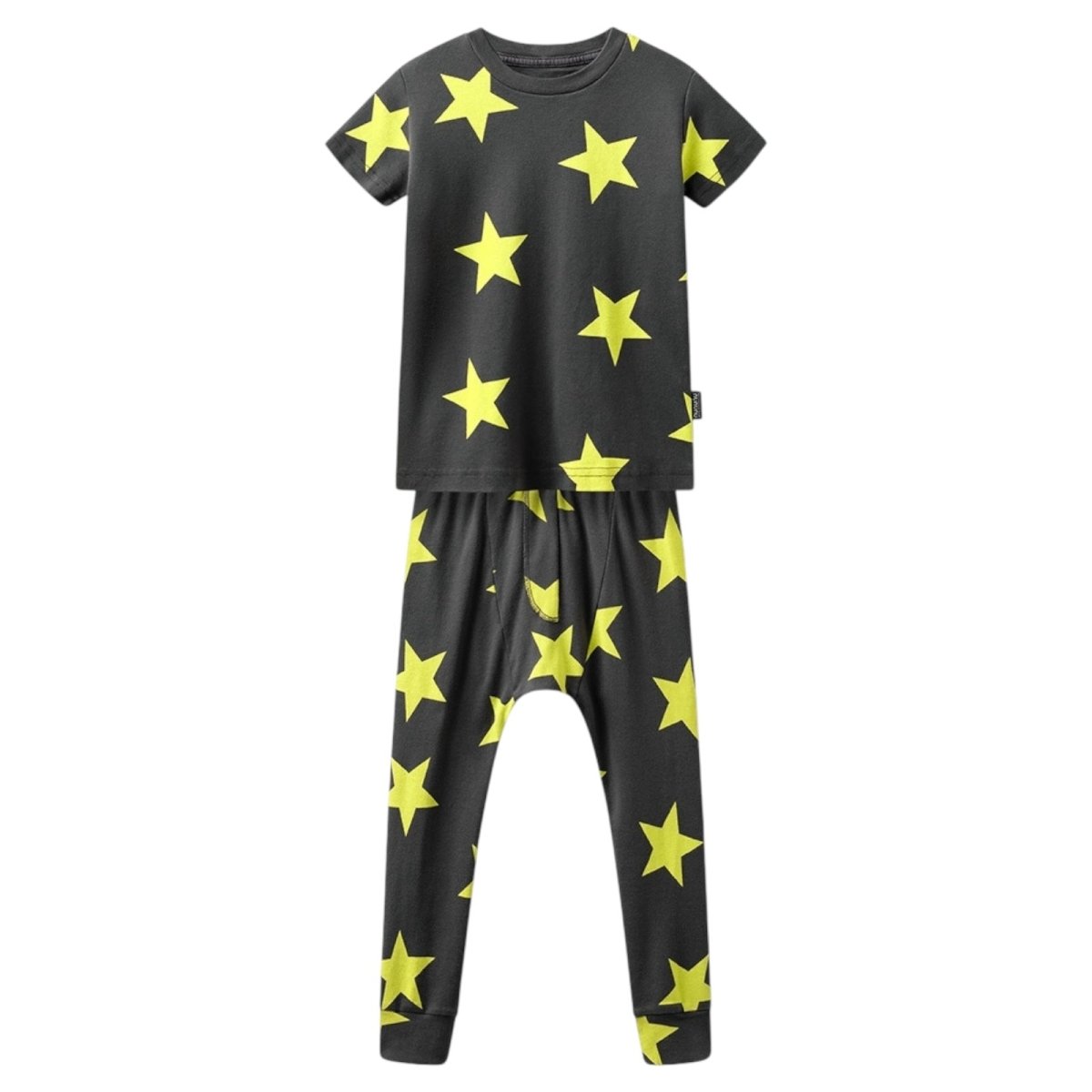 GRAPHITE LONG SLEEVE / LEGGINGS LOUNGEWEAR SET - PAJAMAS