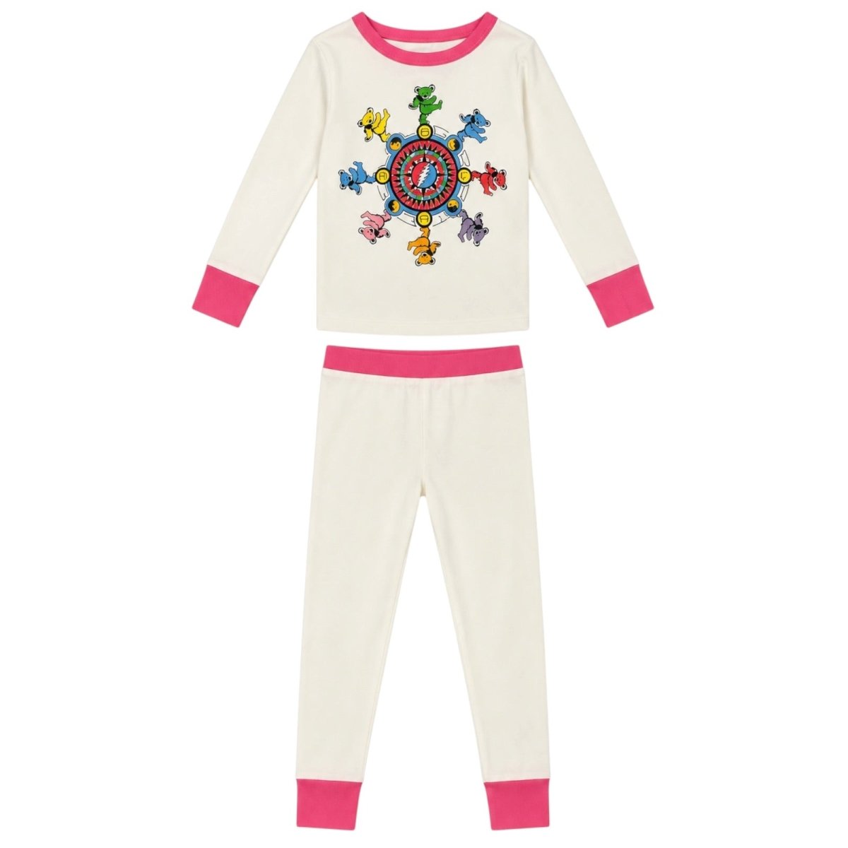 GRATEFUL DEAD BEARS LONG SLEEVE PJS - ROWDY SPROUT