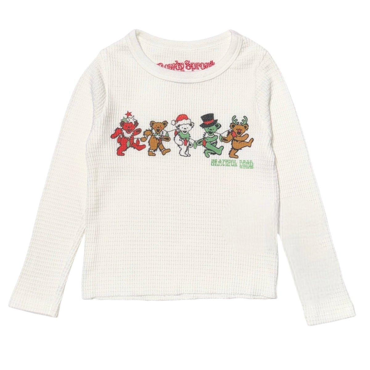 GRATEFUL DEAD HOLIDAY THERMAL LONG SLEEVE TOP by ROWDY SPROUT