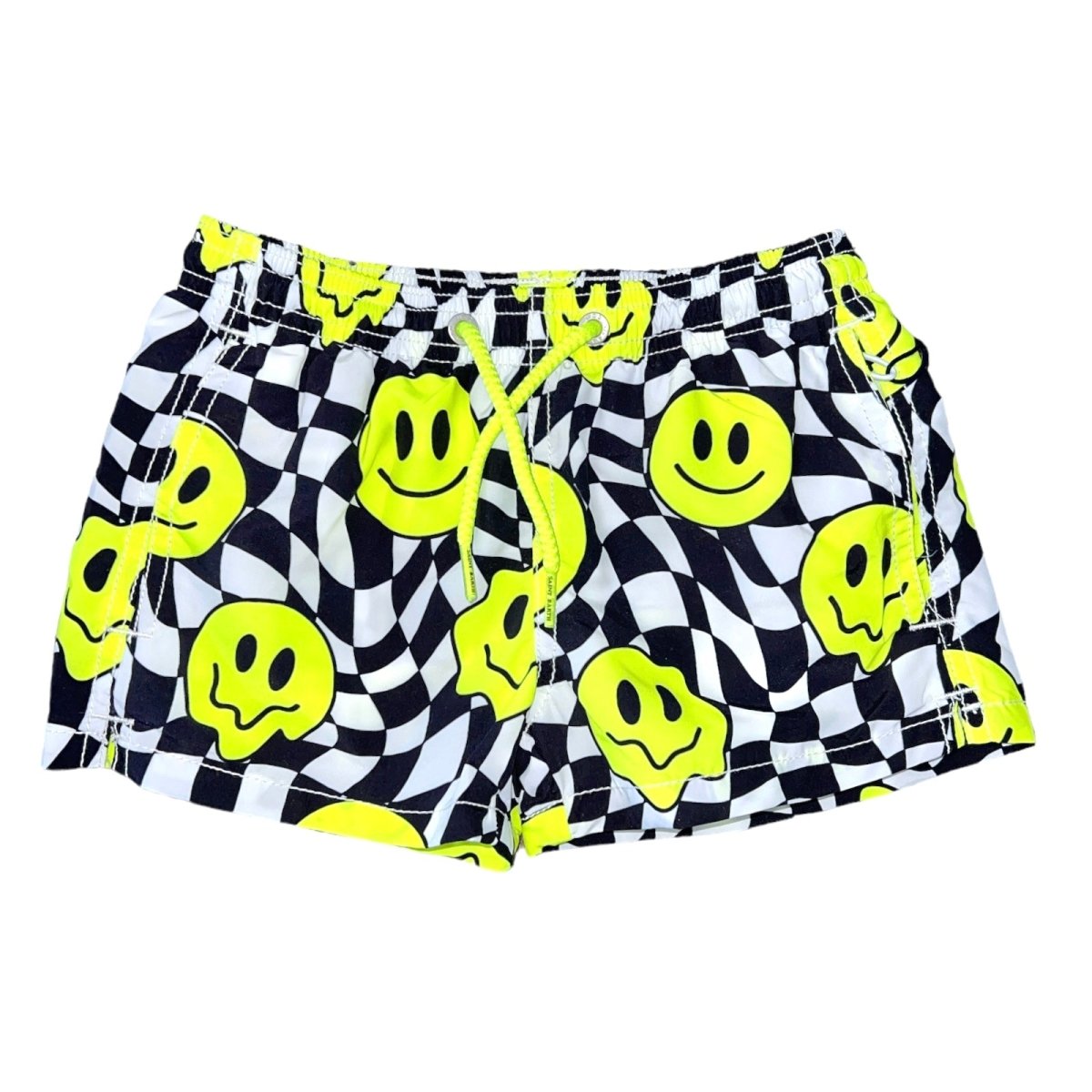 GROOVEY SMILES SWIM TRUNKS - SWIM TRUNKS
