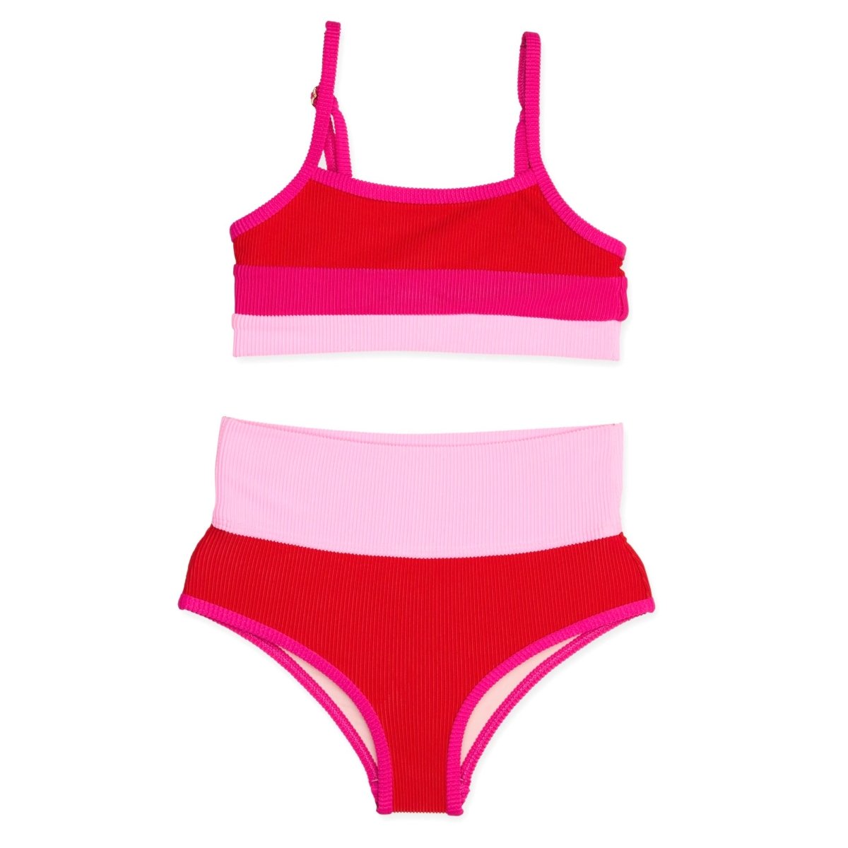 Gumdrop Colorblock Two-Piece Bikini | Mini Dreamers