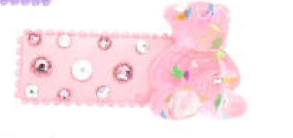 GUMMY BEAR CRYSTAL CLIP (PREORDER) - BARI LYNN