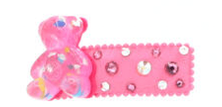 GUMMY BEAR CRYSTAL CLIP (PREORDER) - BARI LYNN