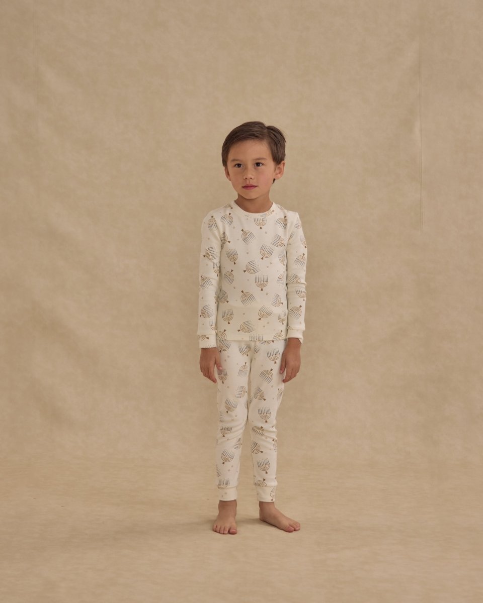 HANUKKAH LONG SLEEVE PJS (UNISEX) - RYLEE + CRU