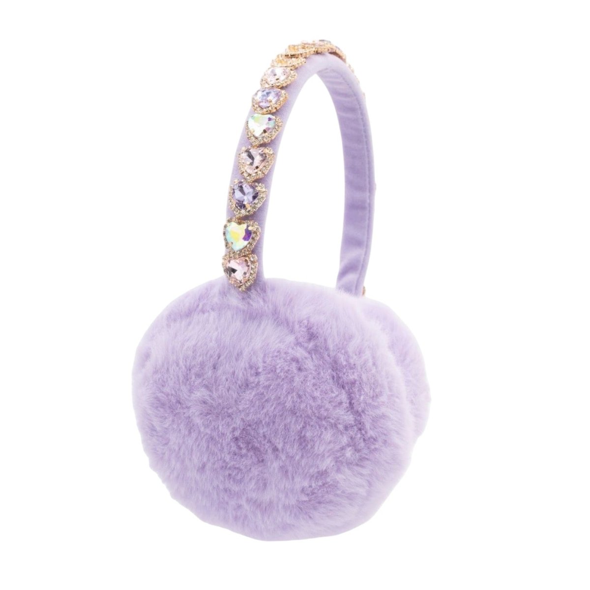 HEART JEWELED ADJUSTABLE EARMUFFS (PREORDER) - BARI LYNN