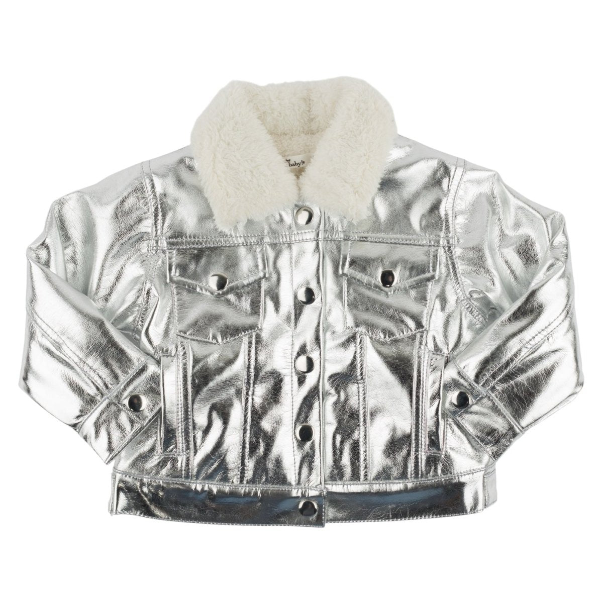 HEART METALLIC BIKER JACKET (PREORDER) - JACKETS