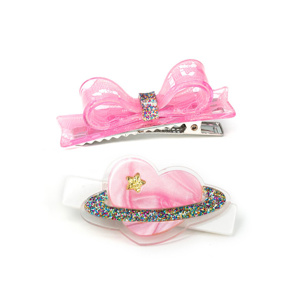 HEART PLANET CLIPS (PREORDER) - LILIES & ROSES