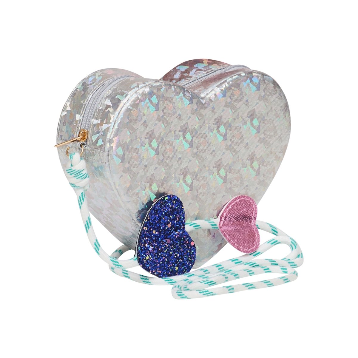 HOLOGRAPHIC HEART BAG by MIMI & LULA | Kids Fashion | Mini Dreamers