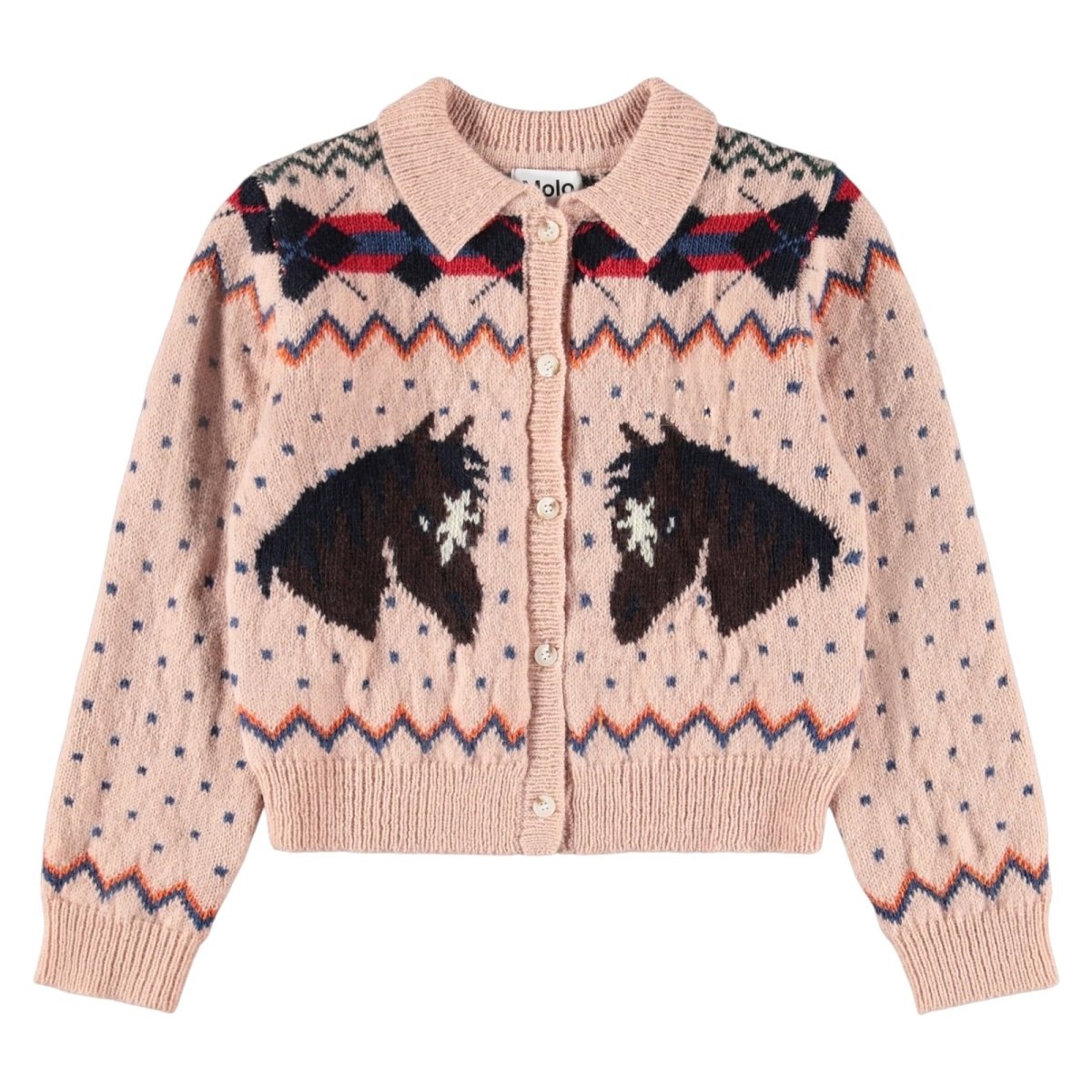HORSE GALAXY CARDIGAN - MOLO - CARDIGANS