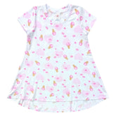 ICE CREAM SHORT SLEEVE DRESS - DRESSES
