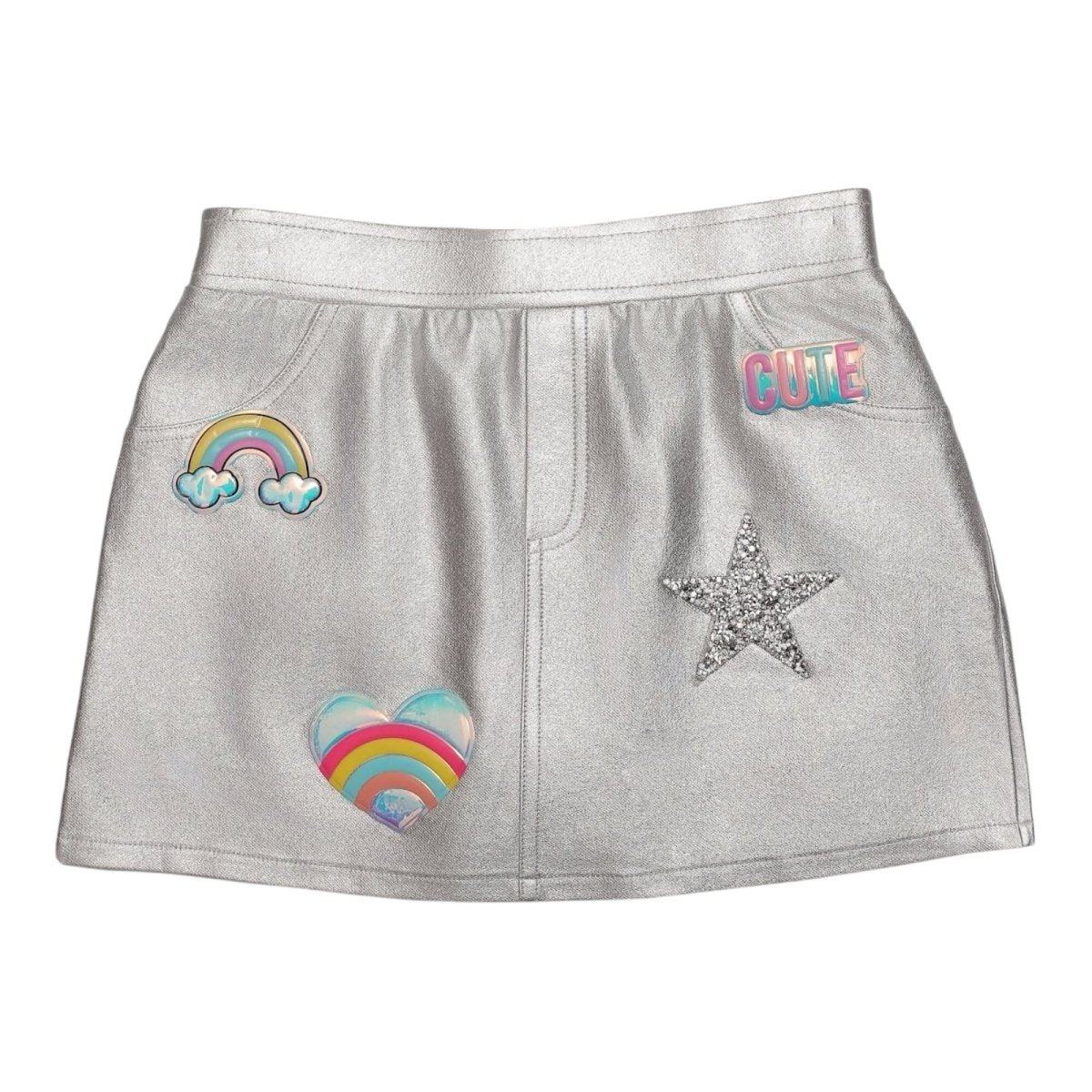 ICONS METALLIC SKORT - SKIRTS