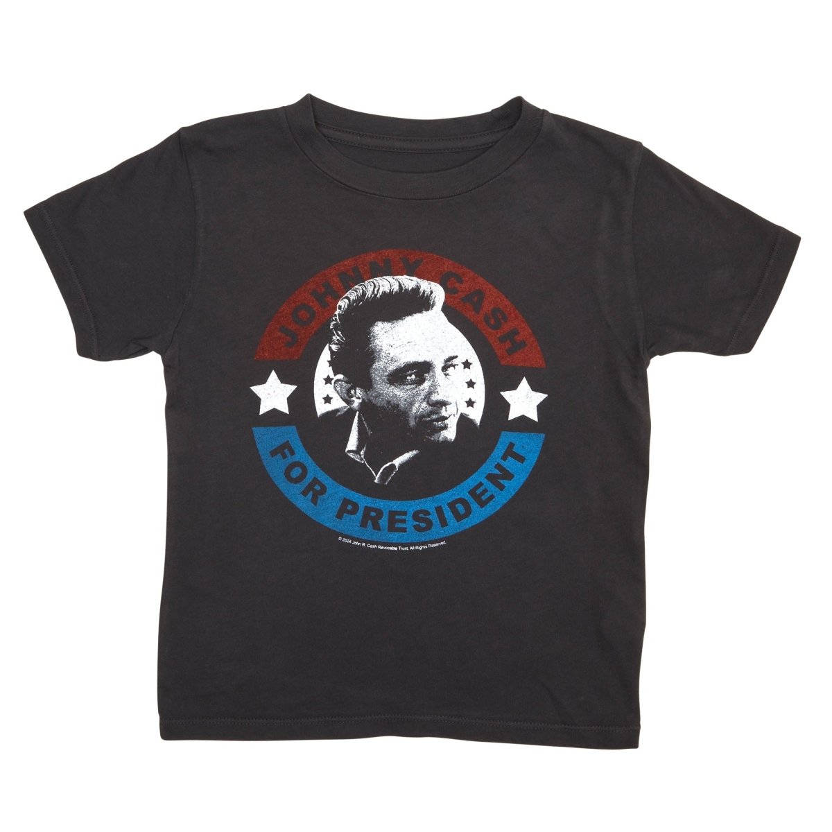 JOHNNY CASH FOR PRESIDENT TSHIRT - SHORT SLEEVE TOPS