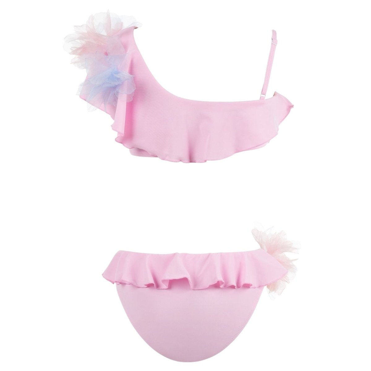 JUNIA TULLE ONE SIDED TWO PIECE BIKINI - NESSI BYRD