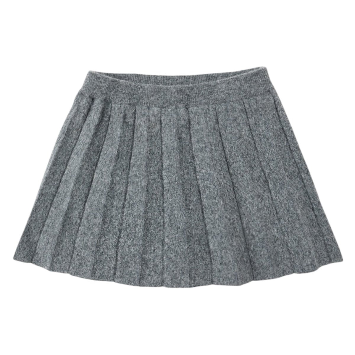 KNITTED PLEATED SKIRT - SKIRTS