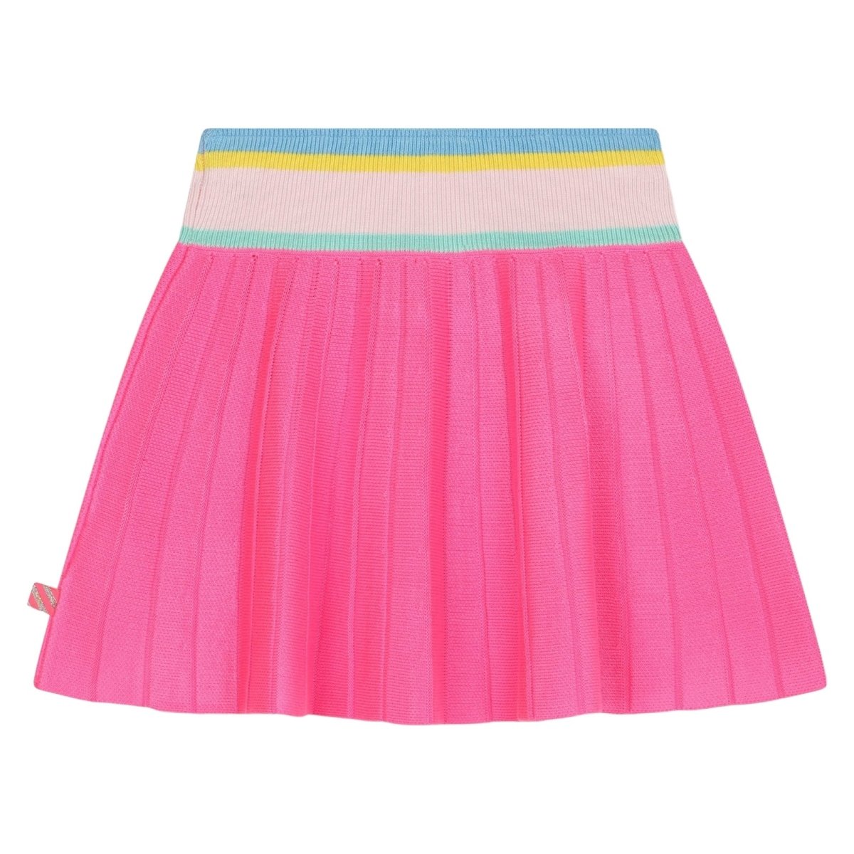 KNITTED STRIPED WAISTBAND SKIRT - SKIRTS