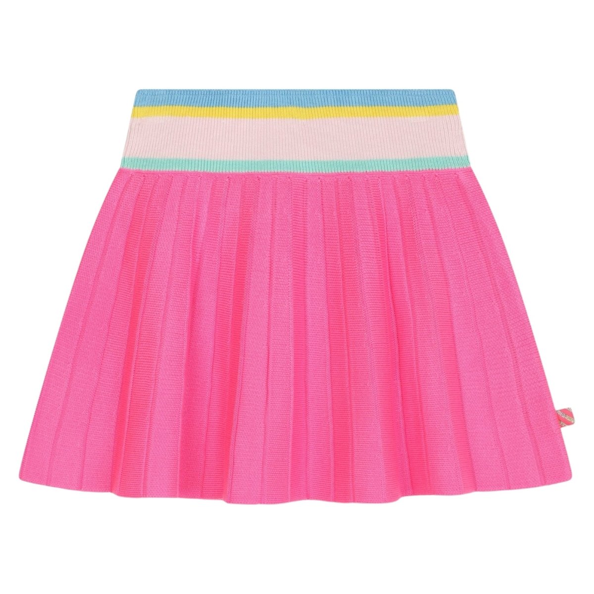 KNITTED STRIPED WAISTBAND SKIRT - SKIRTS