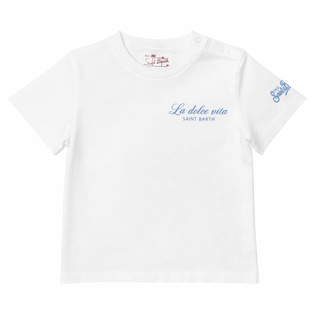 LA DOLCE VITA TSHIRT - MC2 SAINT BARTH KIDS