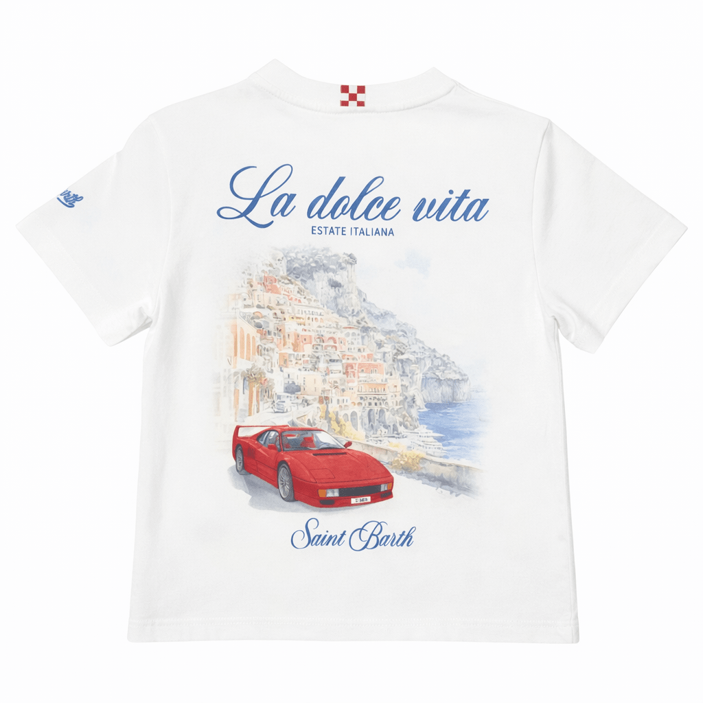 LA DOLCE VITA TSHIRT - MC2 SAINT BARTH KIDS