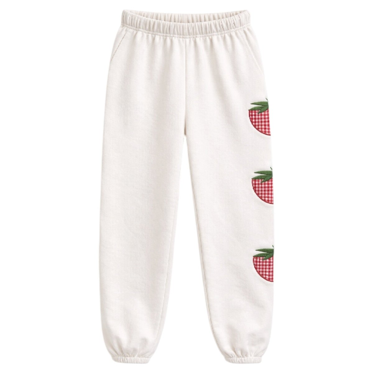 LEAH STRAWBERRY SWEATPANTS (PREORDER) - KATIE J NYC
