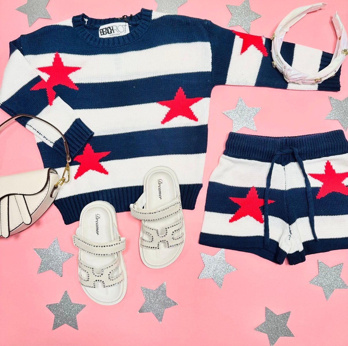 LIBERTY STARS LITTLE CALLIE SWEATER - SWEATERS