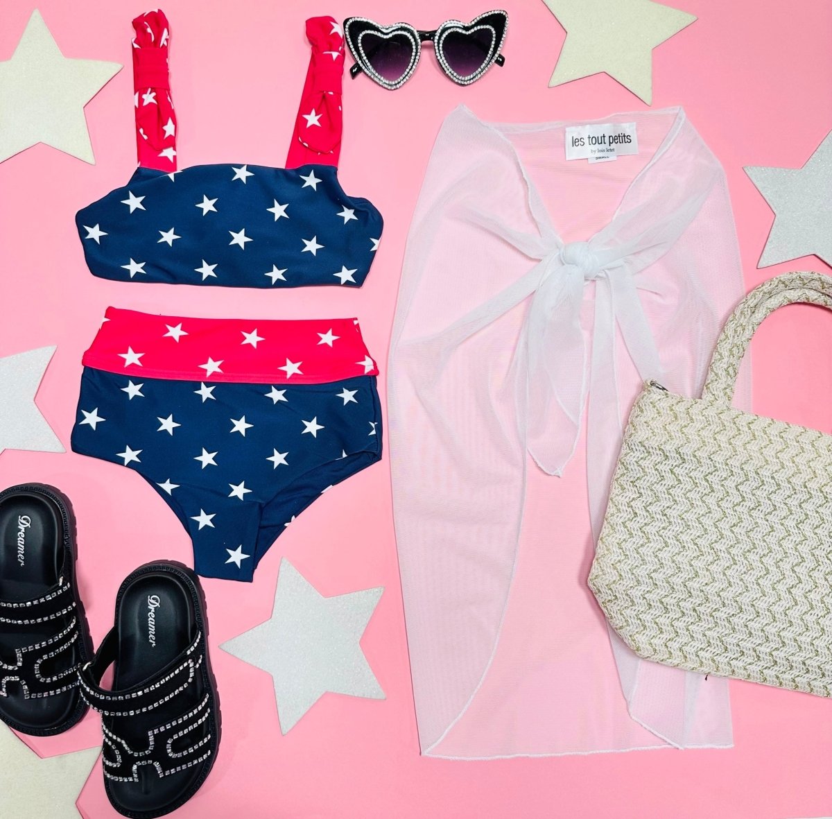 LIBERTY STARS TWO PIECE BIKINI - TWO PIECE BIKINI