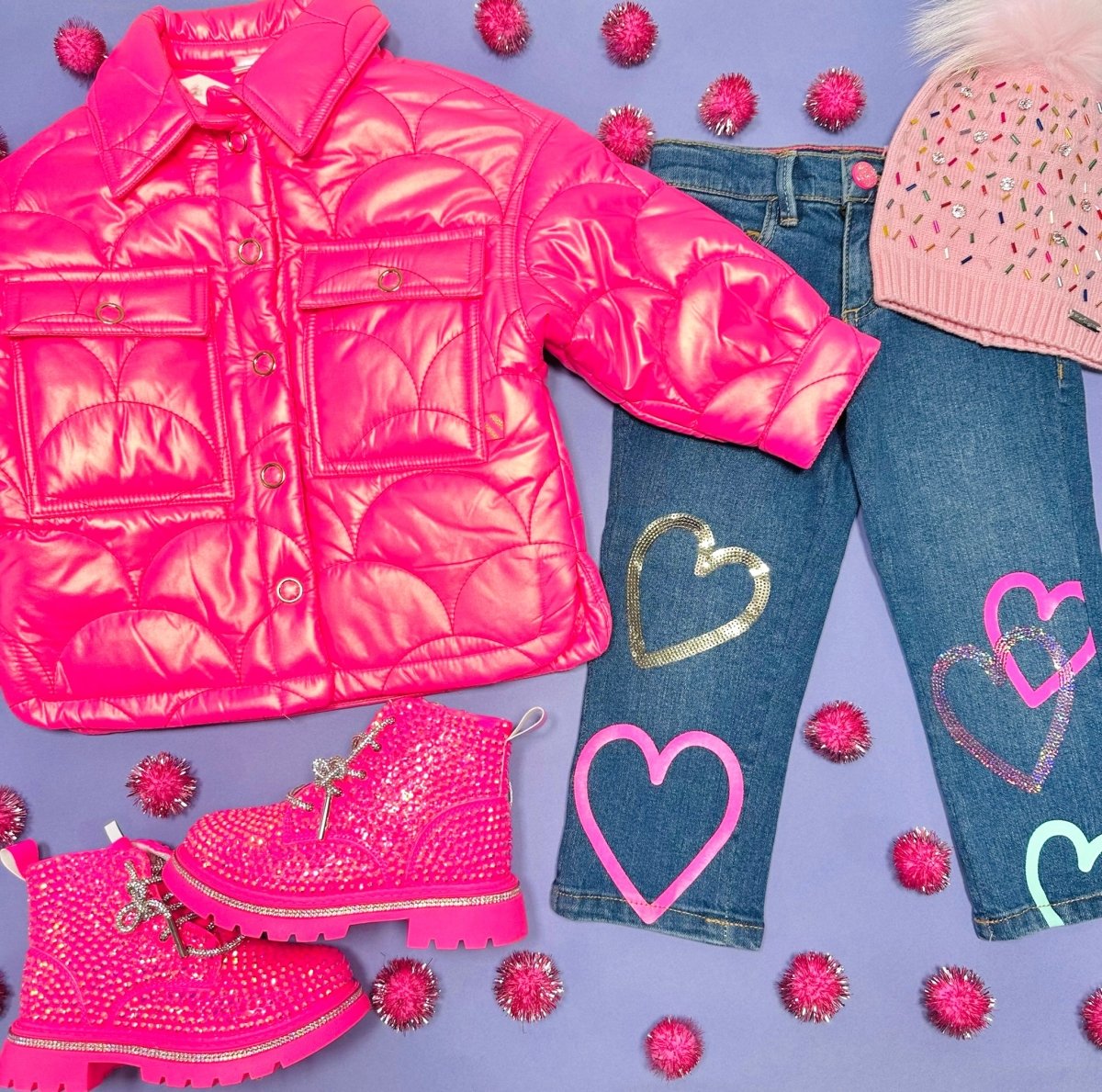 LIGHT PUFFER QUILTED JACKET - BILLIEBLUSH