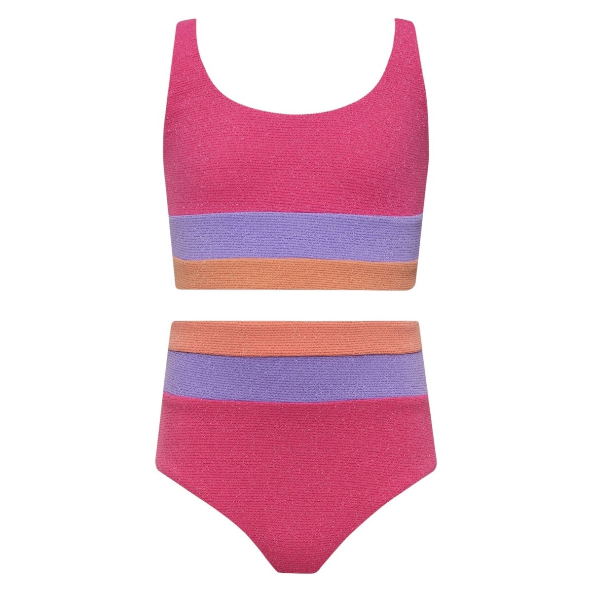 Color Block Two Piece Bikini | Beach Riot Kids