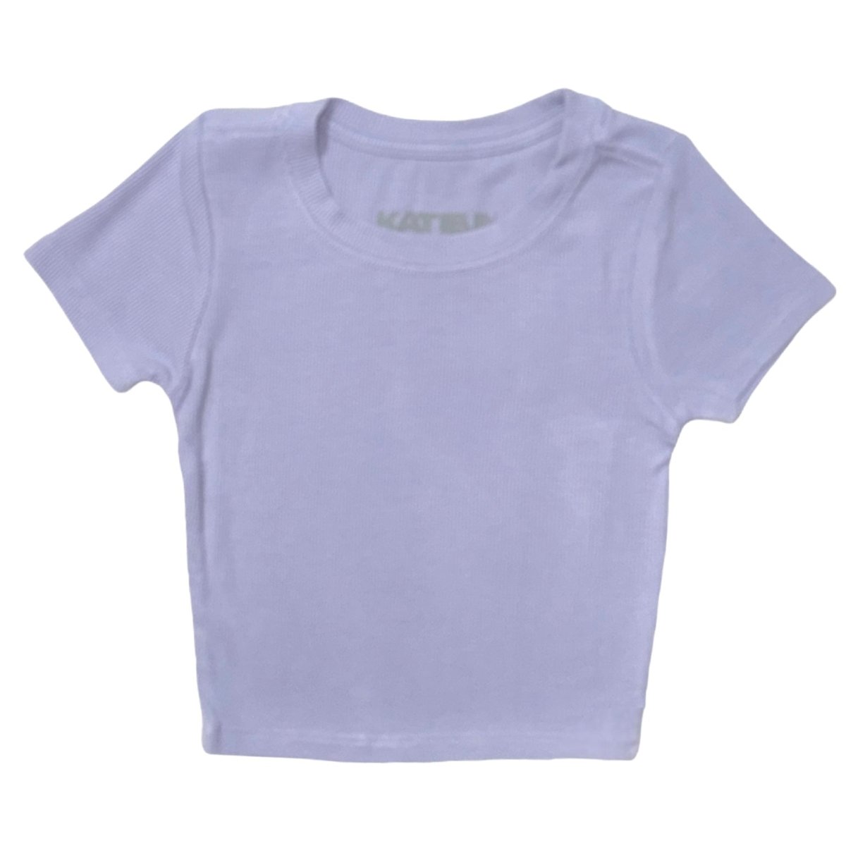 LILAC LIVI RIBBED TSHIRT - KATIE J NEW YORK