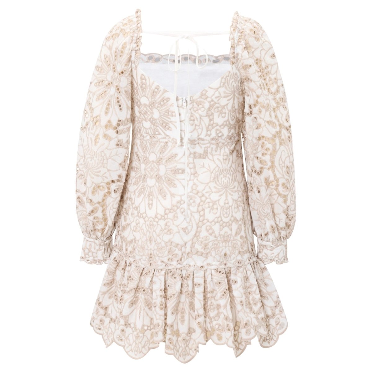 LILY EMBROIDERED DRESS - DRESSES
