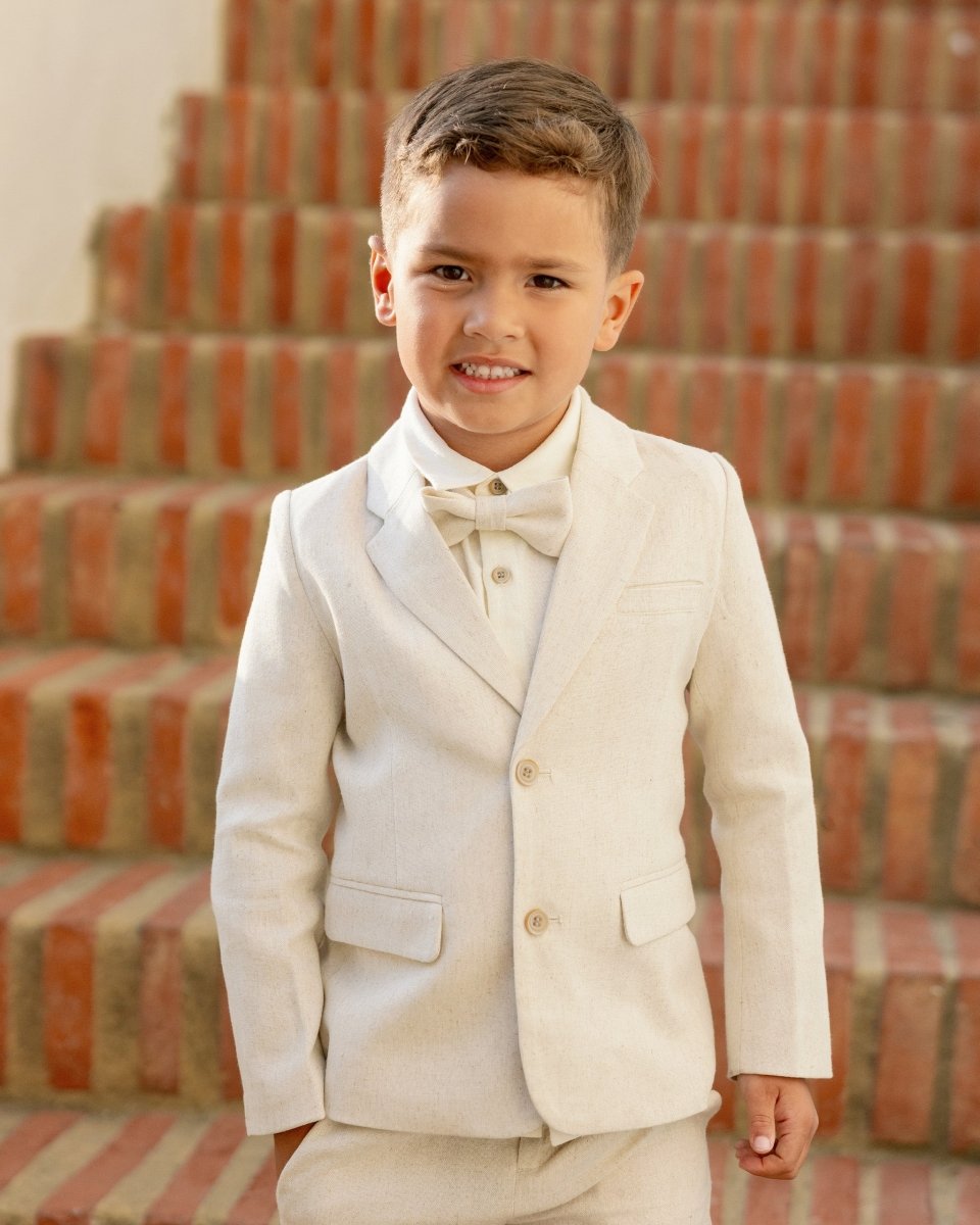 LINEN SEBASTIAN BLAZER - JACKETS
