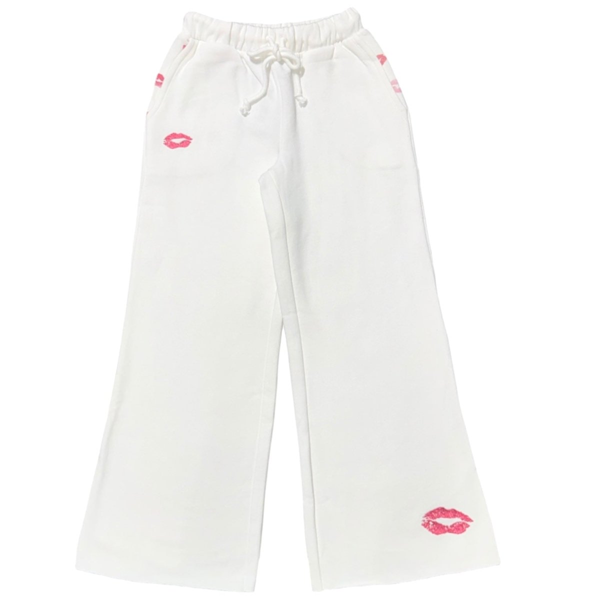 LIPS TANNER WIDE LEG SWEATPANTS - KATIE J NYC