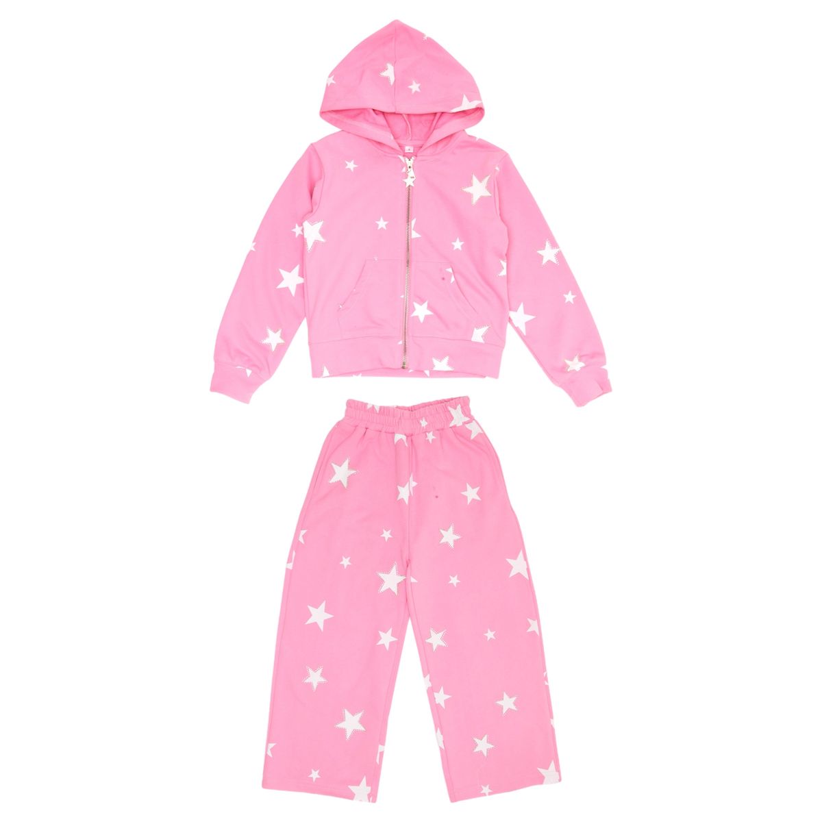 LIVI CRYSTAL STARS ZIP UP HOODIE AND SWEATPANTS SET - MINI DREAMERS