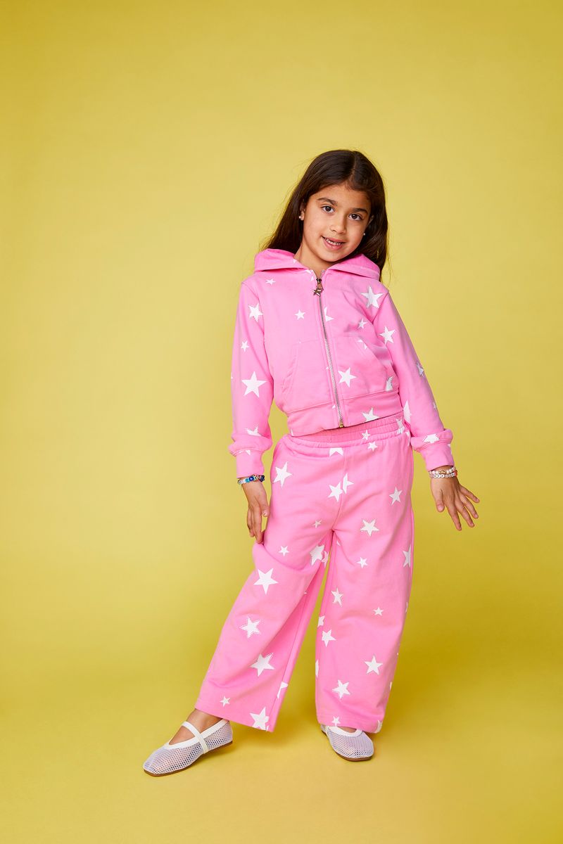 LIVI CRYSTAL STARS ZIP UP HOODIE AND SWEATPANTS SET - MINI DREAMERS