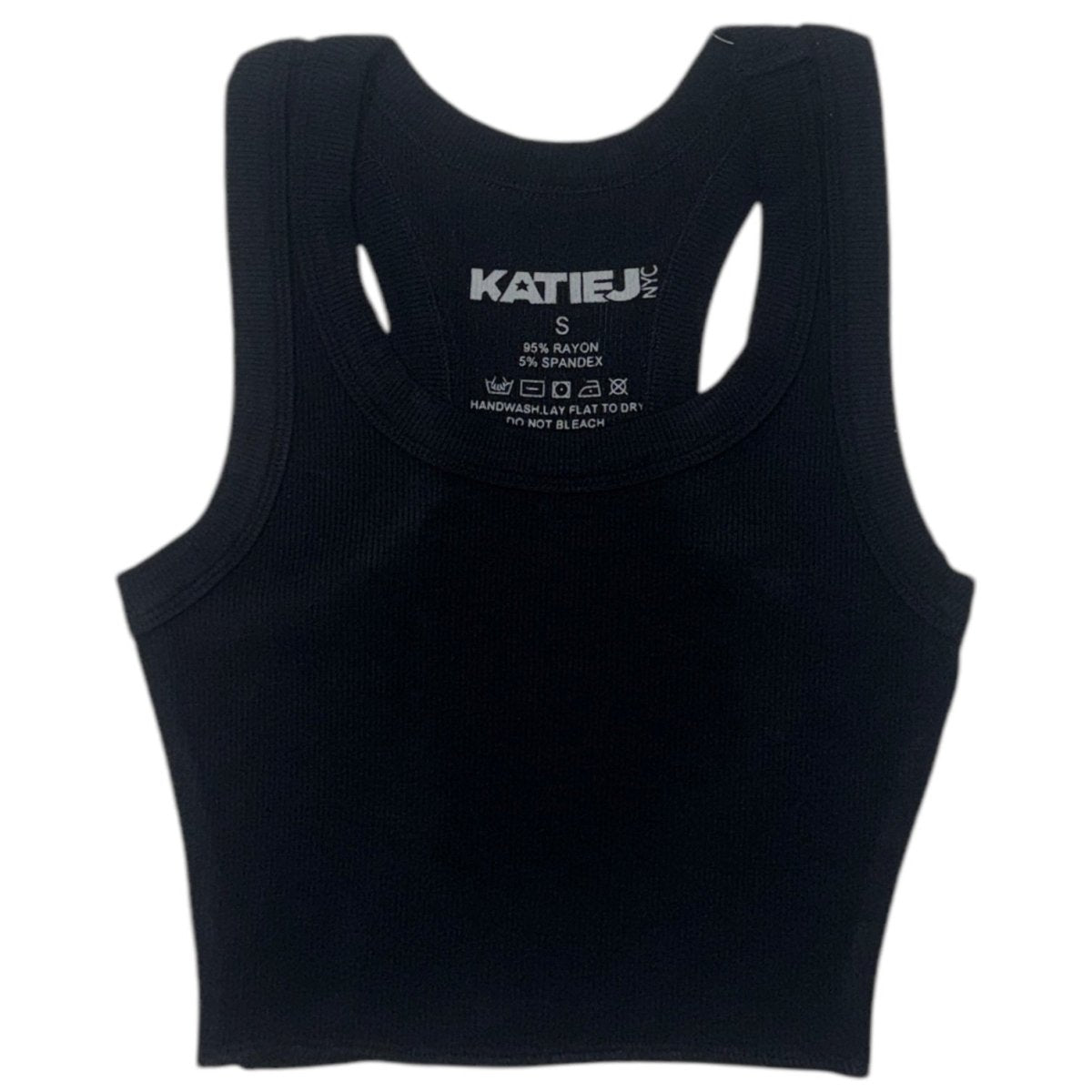 LIVI RIBBED TANK TOP - TANK TOPS