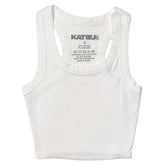 LIVI RIBBED TANK TOP - TANK TOPS