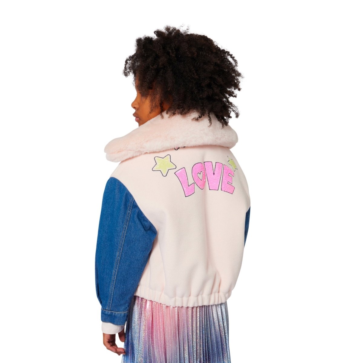 LOVE DENIM JACKET - JACKETS