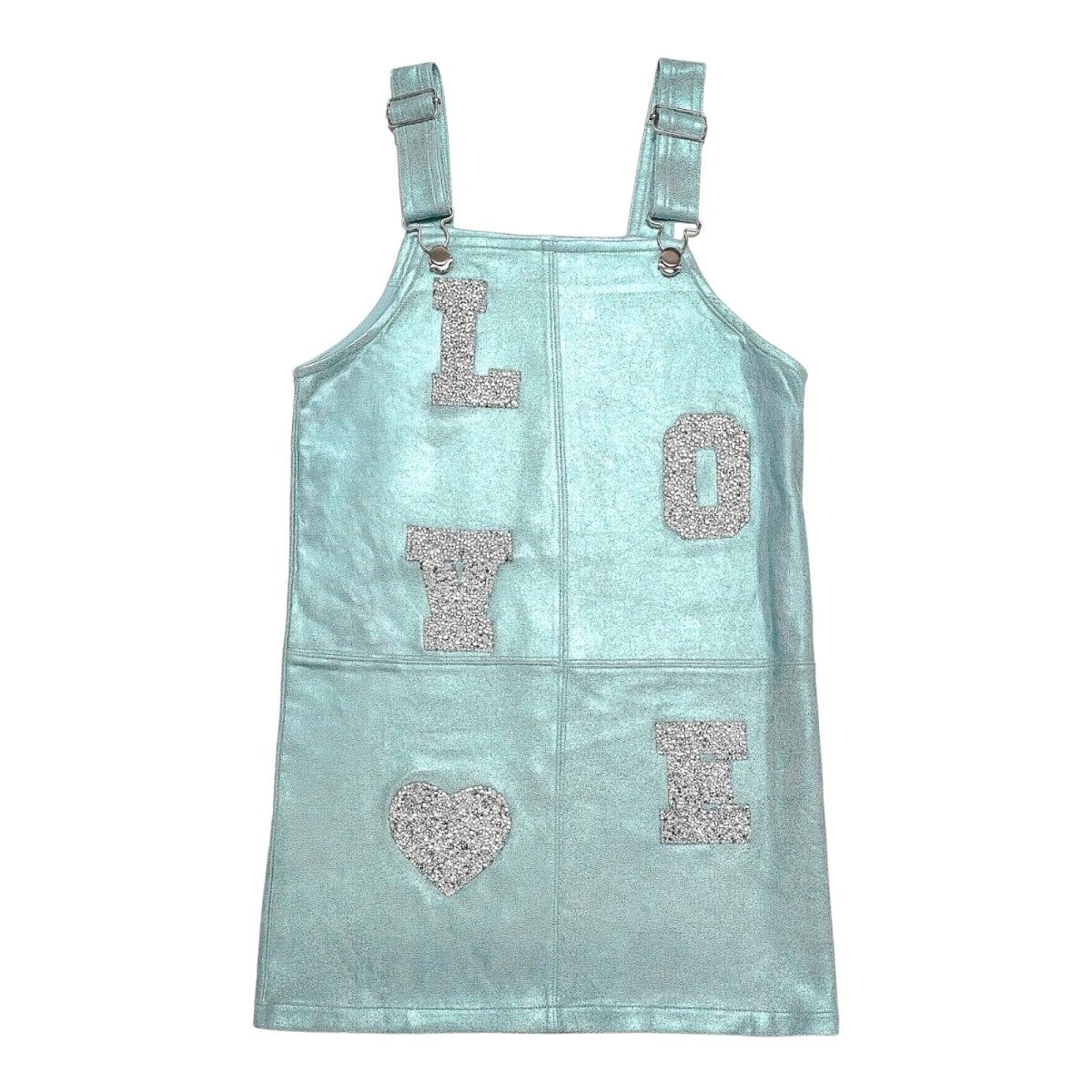Love Overall Dress 6X / Blue