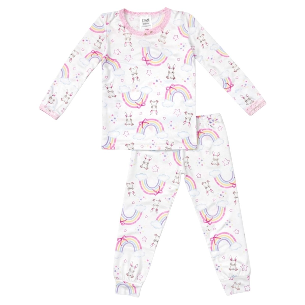 LUCKY BUNNY LONG SLEEVE PJS - ESME