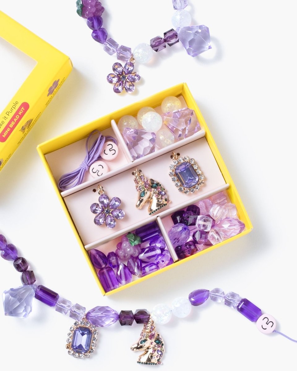 MAKE IT PURPLE MINI BEAD KIT (PREORDER) - SUPER SMALLS
