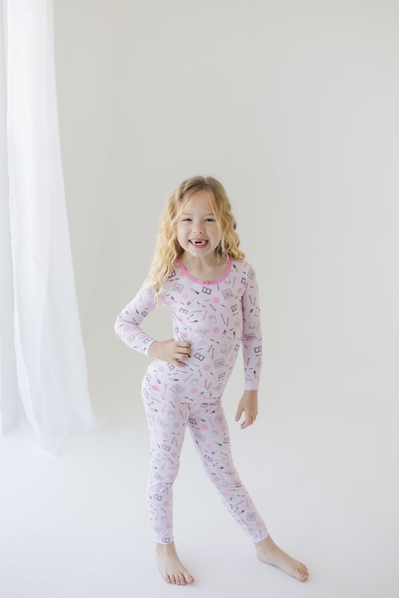 MAKEUP LONG SLEEVE PJS - ESME