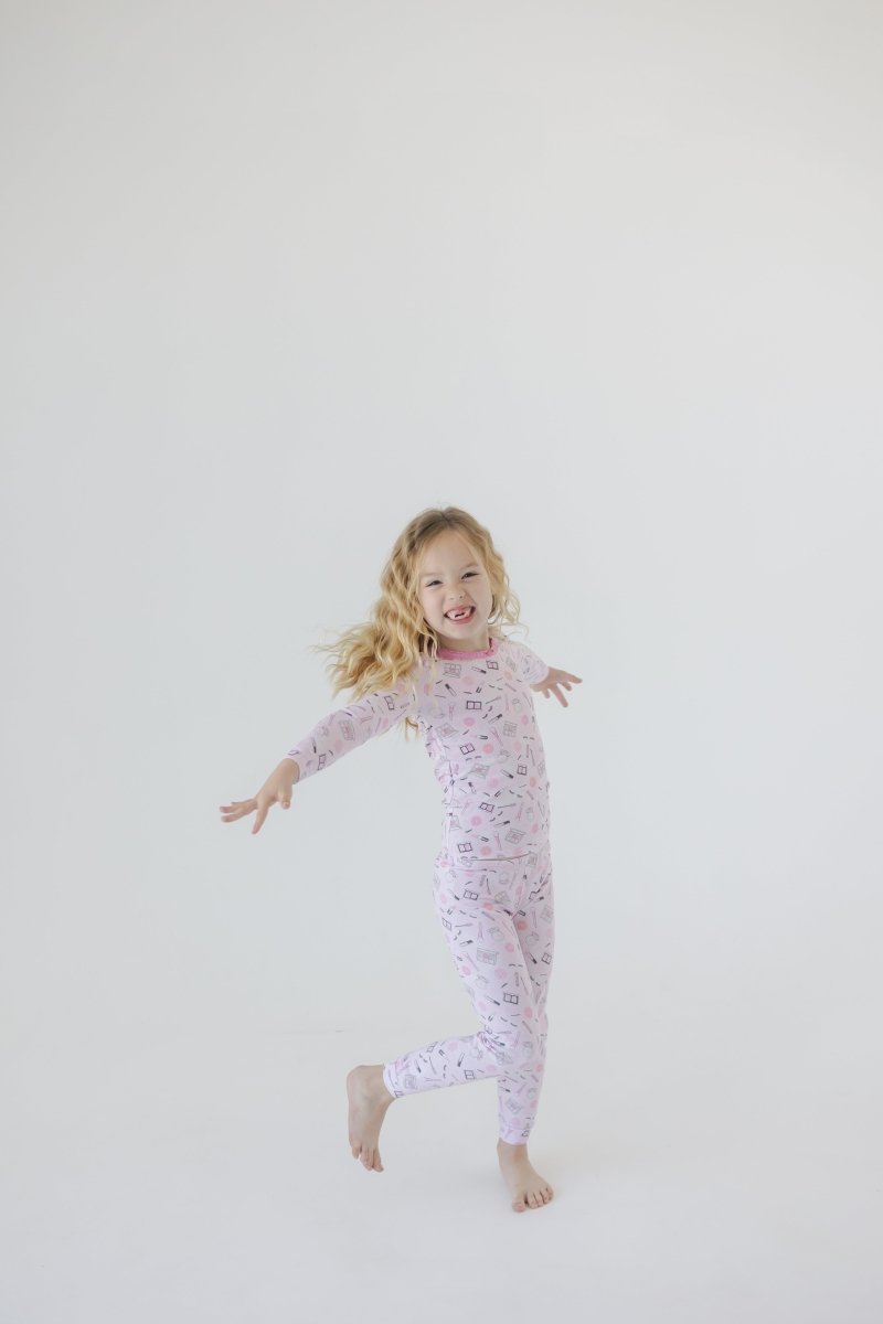 MAKEUP LONG SLEEVE PJS - PAJAMAS