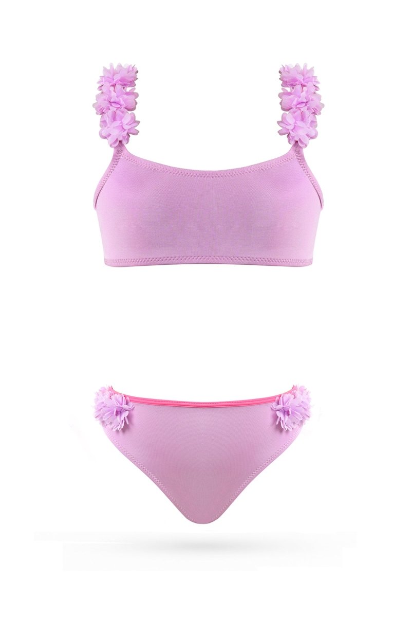 MALRIC FLORAL PETALS TWO PIECE BIKINI (PREORDER) - NESSI BYRD