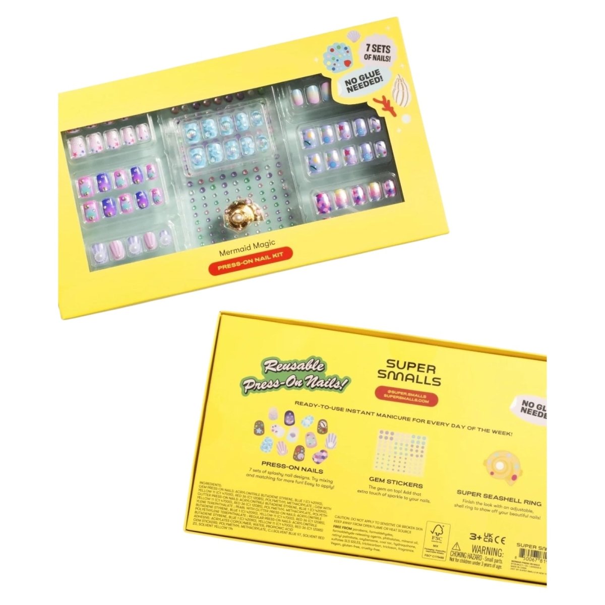 MERMAID PRESS ON NAIL KIT (PREORDER) - SUPER SMALLS