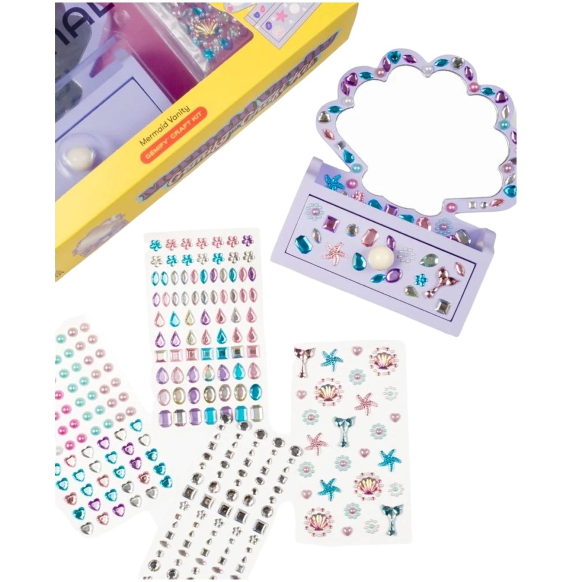 MERMAID VANITY GEMIFY CRAFT KIT - SUPER SMALLS - TOYS