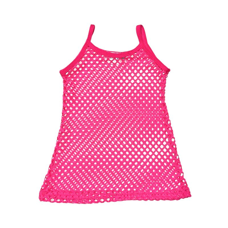 MESH COVER UP DRESS by LES TOUT PETITS | Kids Fashion | Mini Dreamers MESH COVER UP DRESS by LES TOUT PETITS | Kids Fashion | Mini Dreamers