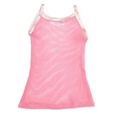 MESH COVER UP DRESS W/ METALLIC TRIM - DRESSES