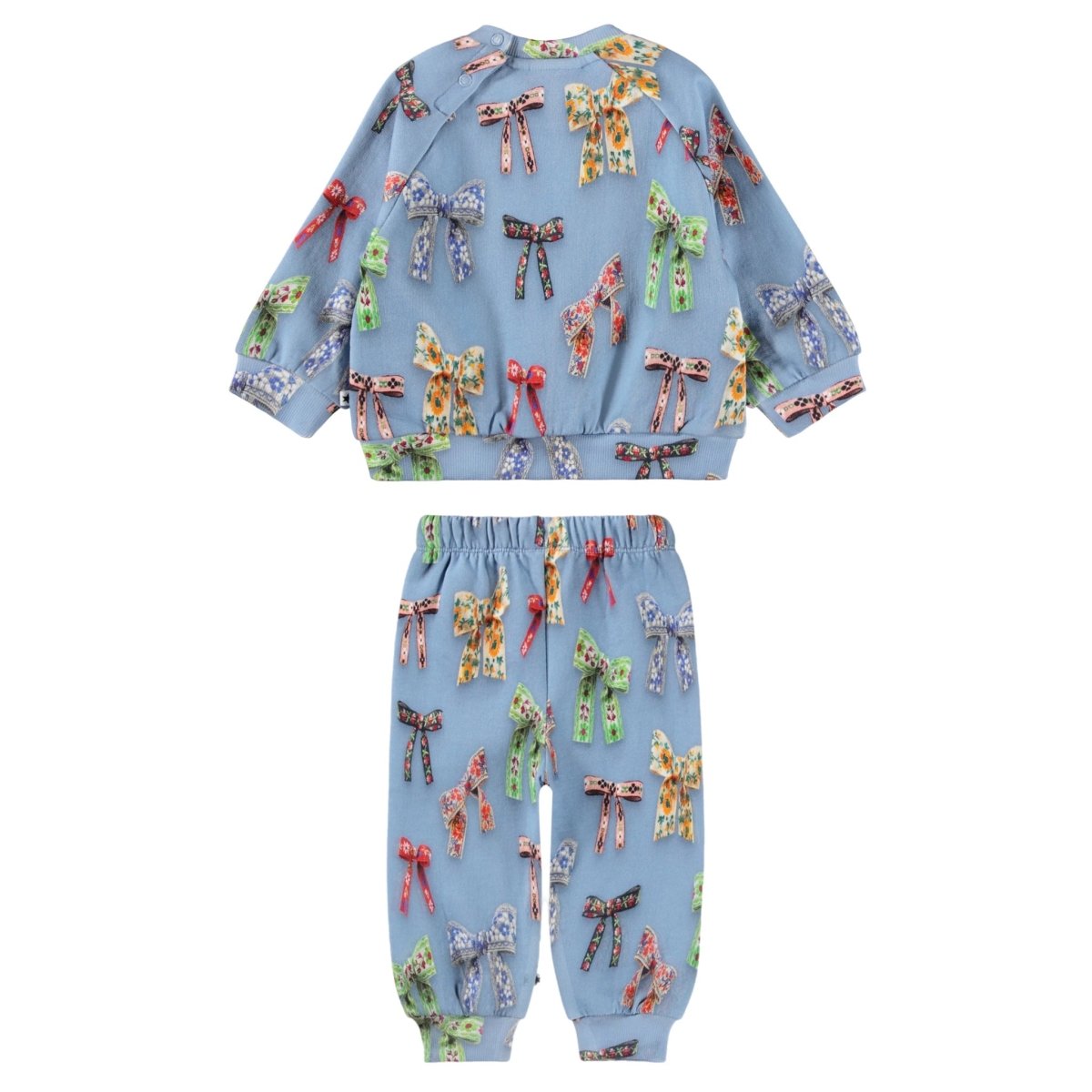 MINI BOWS SWEATSHIRT AND SWEATPANTS SET (PREORDER) - MOLO