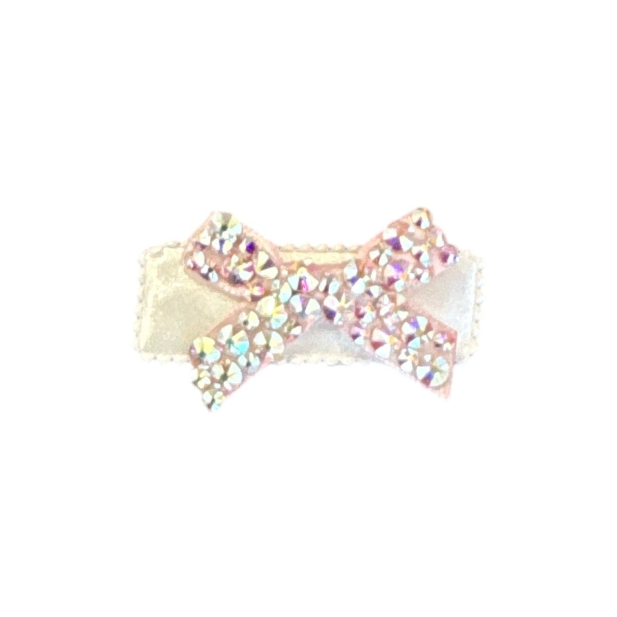 MINI CRYSTAL BOW CLIP - BARI LYNN