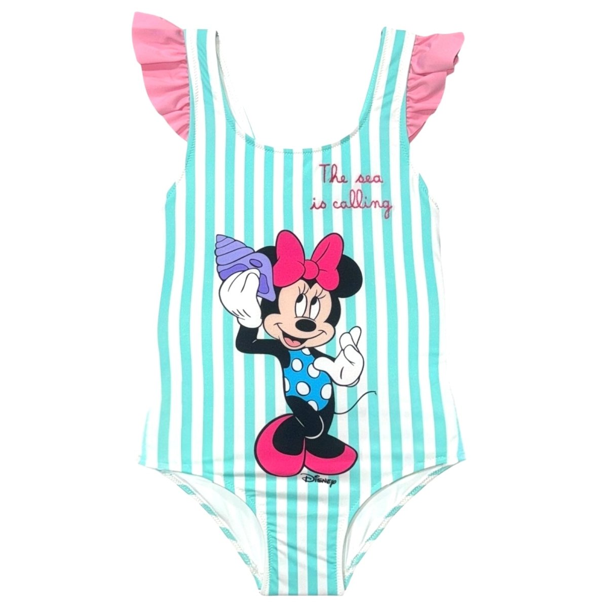 MINNIE MOUSE THE SEA IS CALLING CAROL ONE PIECE SWIMSUIT - MC2 SAINT BARTH KIDS - ONE PIECE SWIMSUIT