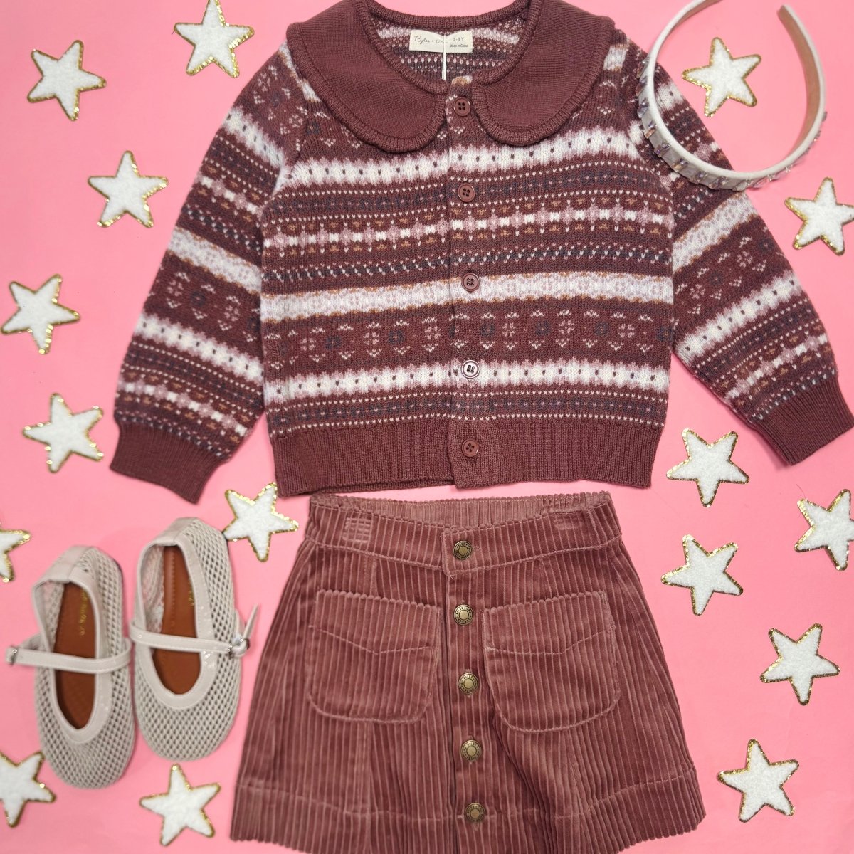 MULBERRY DENVER CORDUROY MINI SKIRT - RYLEE + CRU - SKIRTS